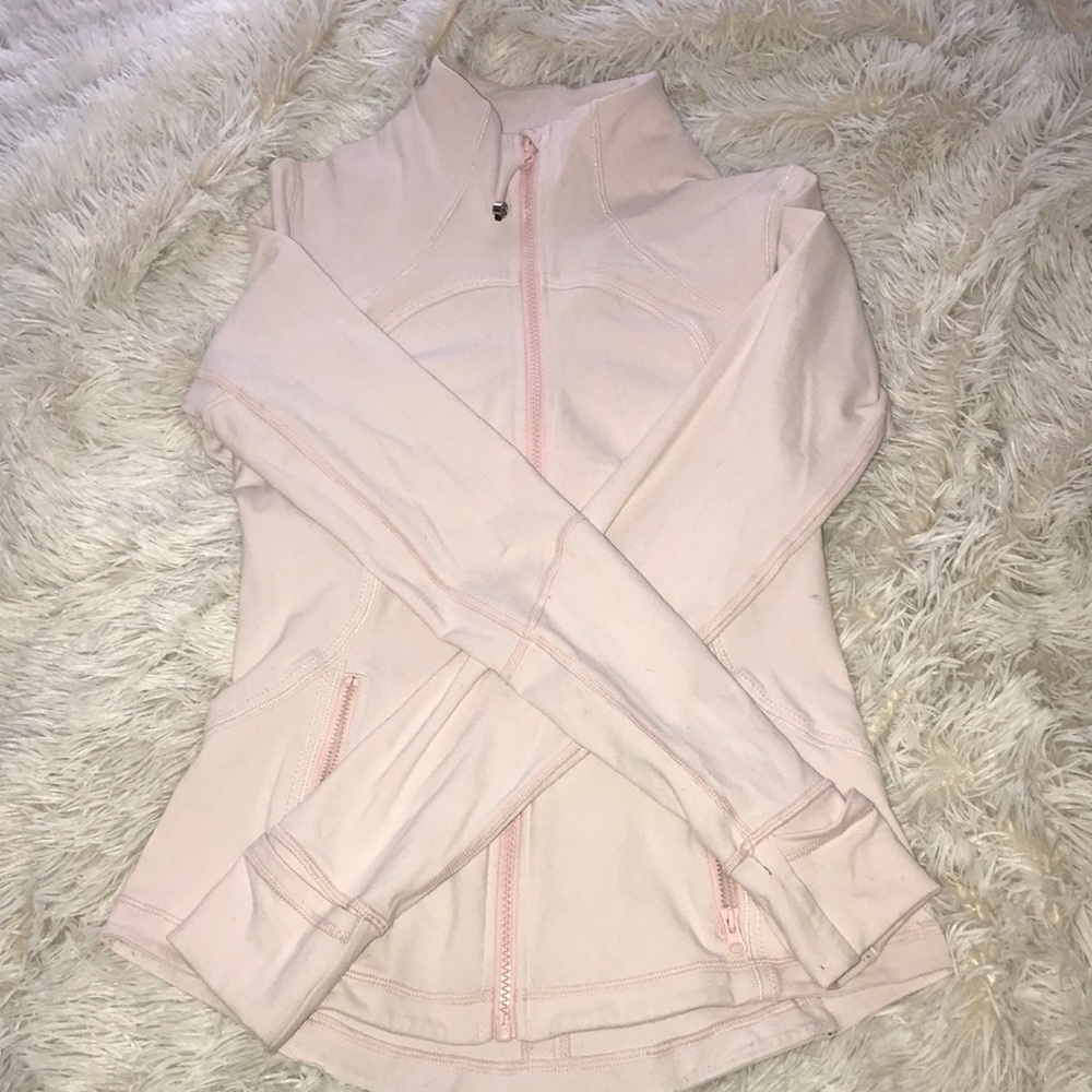 Lululemon baby pink “Define Jacket”